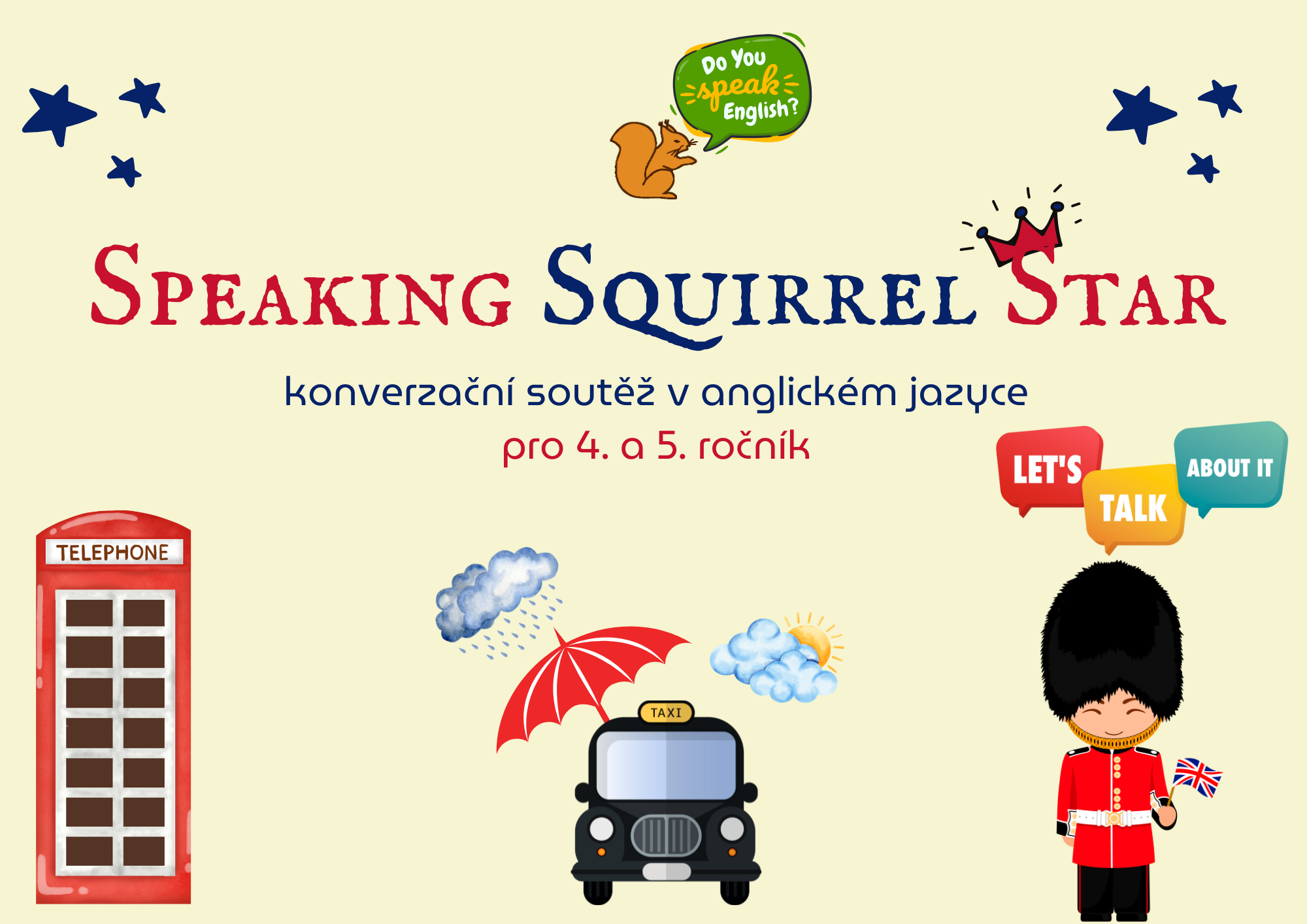 Speaking Squirrel Star – konverzační soutěž v angličtině